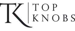 Top Knobs logo in black serif text on a white background In Bucks County PA