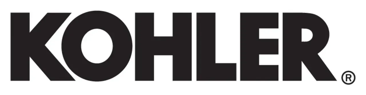 KOHLER logo in bold black lettering on a white background In Bucks County PA