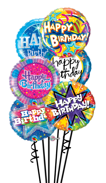 6 Mylar Bouquet
