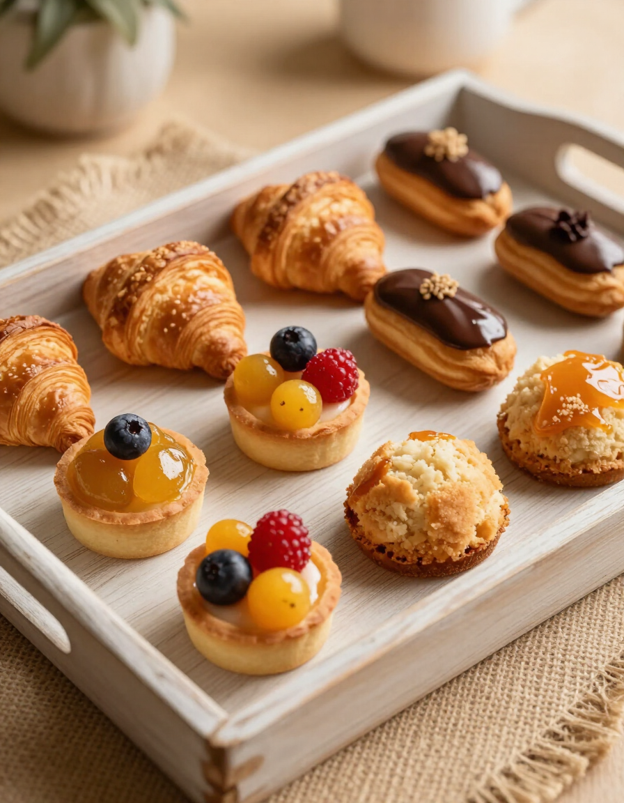Mini pastelería y budines