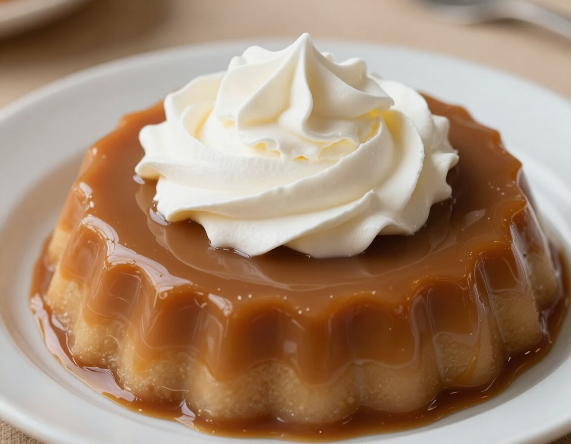 Postre con dulce de leche