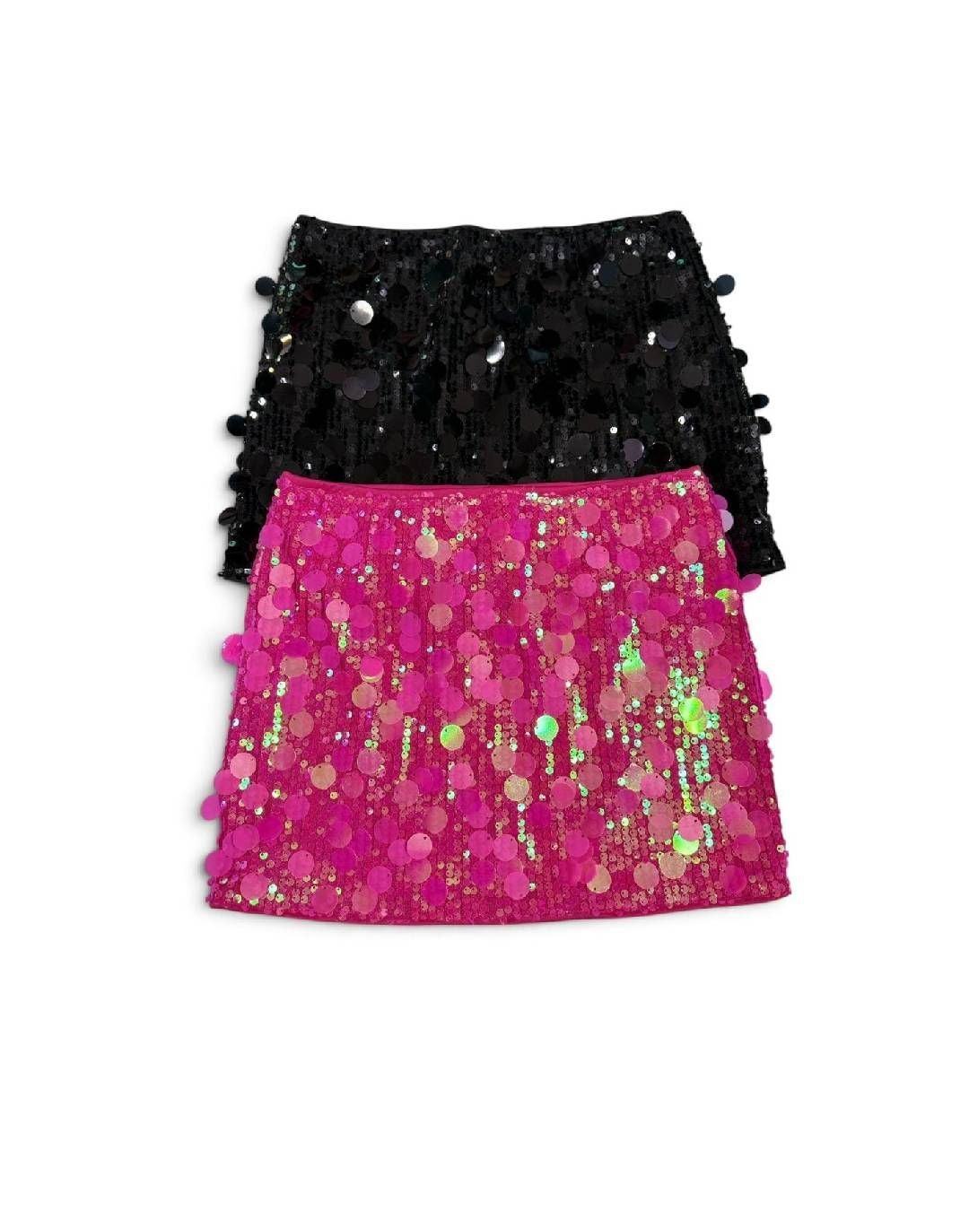 Pollera con lentejuelas