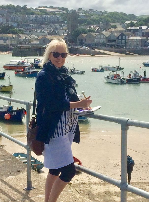 Sketching in St Ives