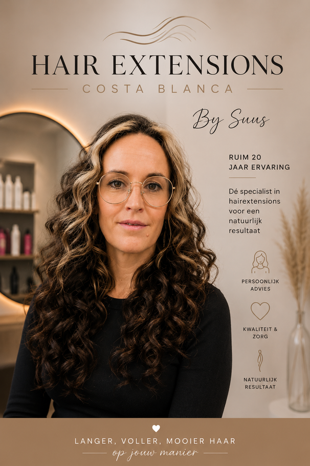 Hairextensions Costa blanca by Suus