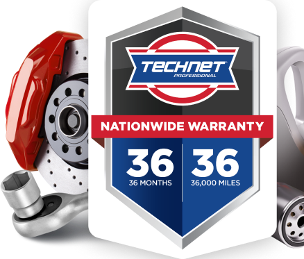 Technet Nationwide Warranty 24 Months 24,000 Miles | Pinnacle Auto Fix