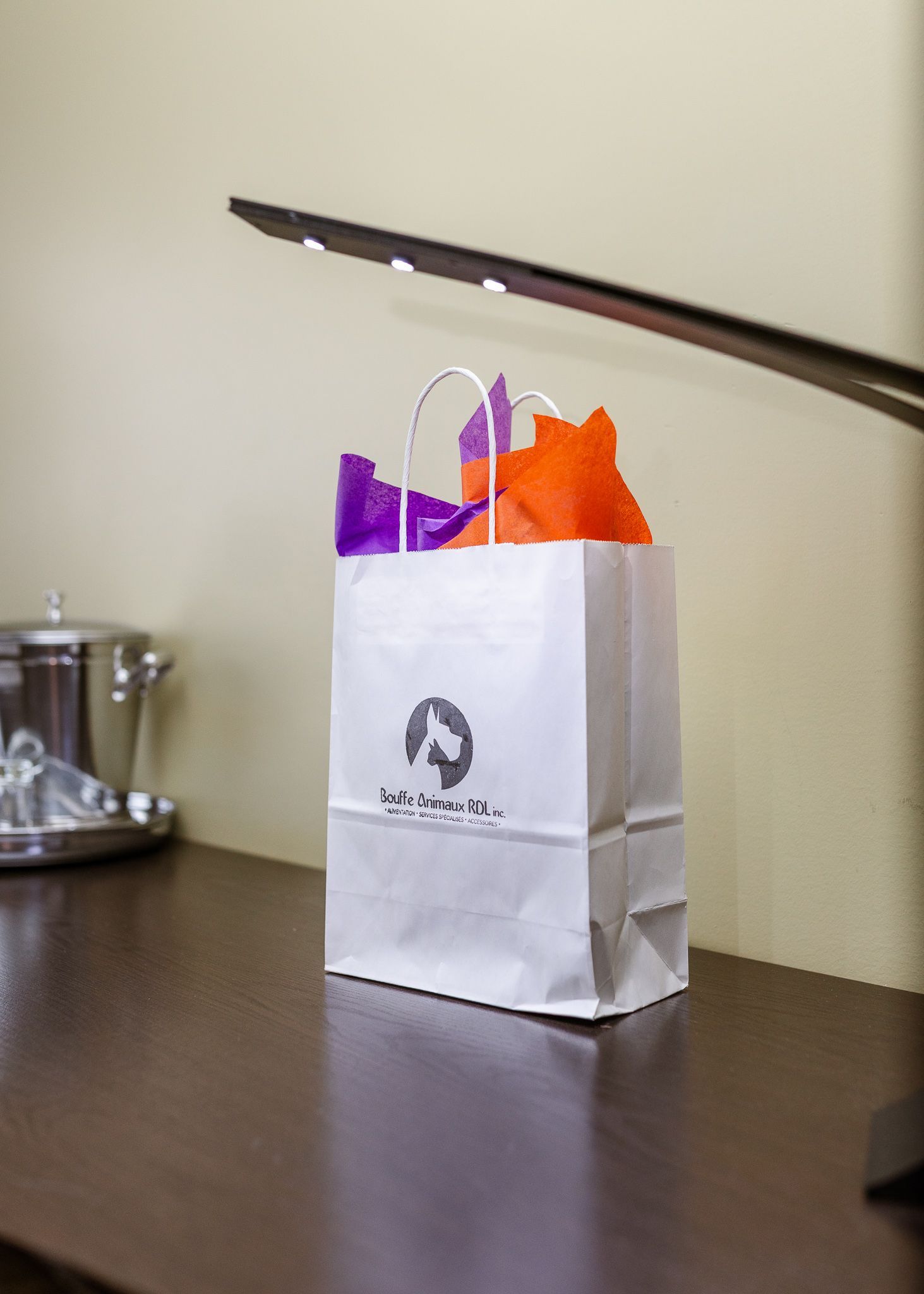 Sac cadeaux de Bouffe Animaux