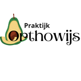 Logo for Praktijk Orthowijs: Avocado with text
