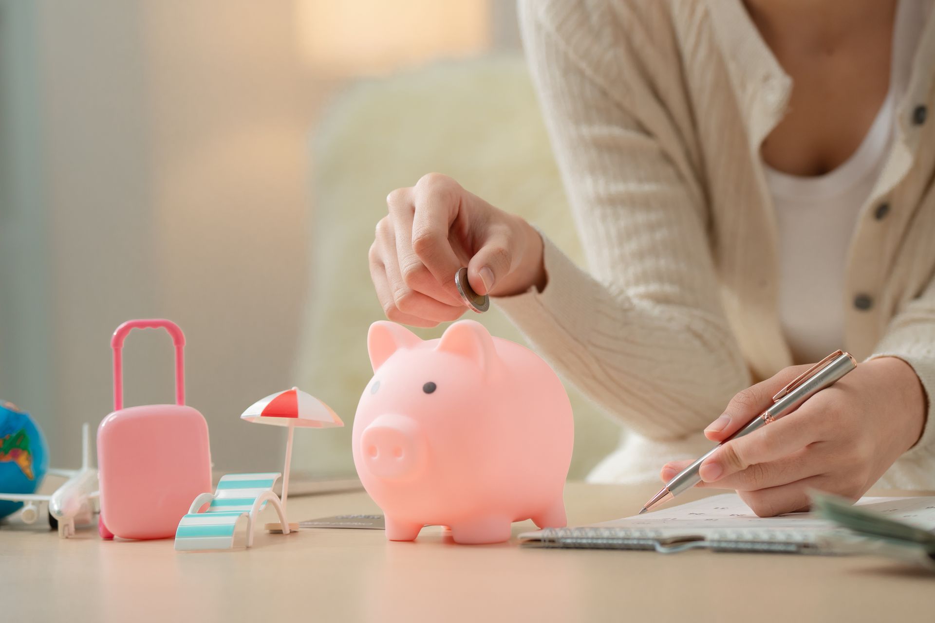 Piggy bank savings for a budget-friendly Sedona weekend