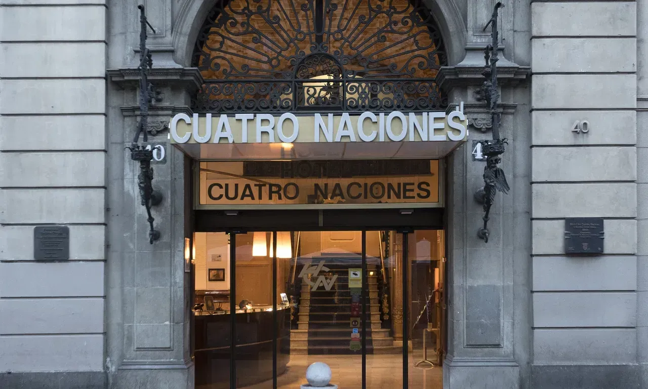 Entrance to