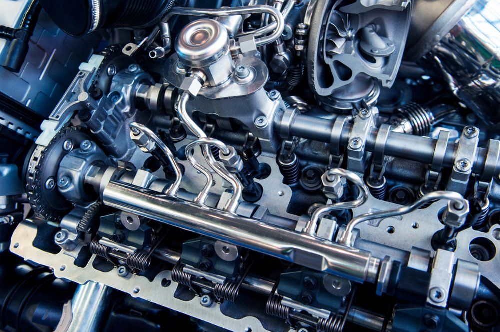 Red Car With the Bonnet Open at the Mechanic — Mechanical Repairs in West Gosford NSW