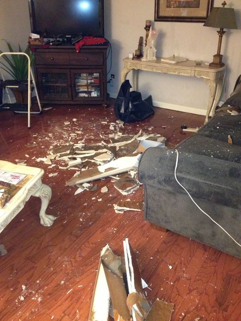 Water Damage — Huntsville, AL — Dirtbusters Cleaning & Restoration