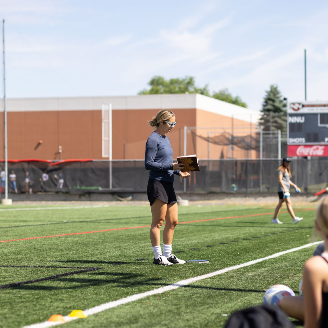 FCA Idaho Pacific Northwest Camp -Women's Soccer Coach sharing devotional