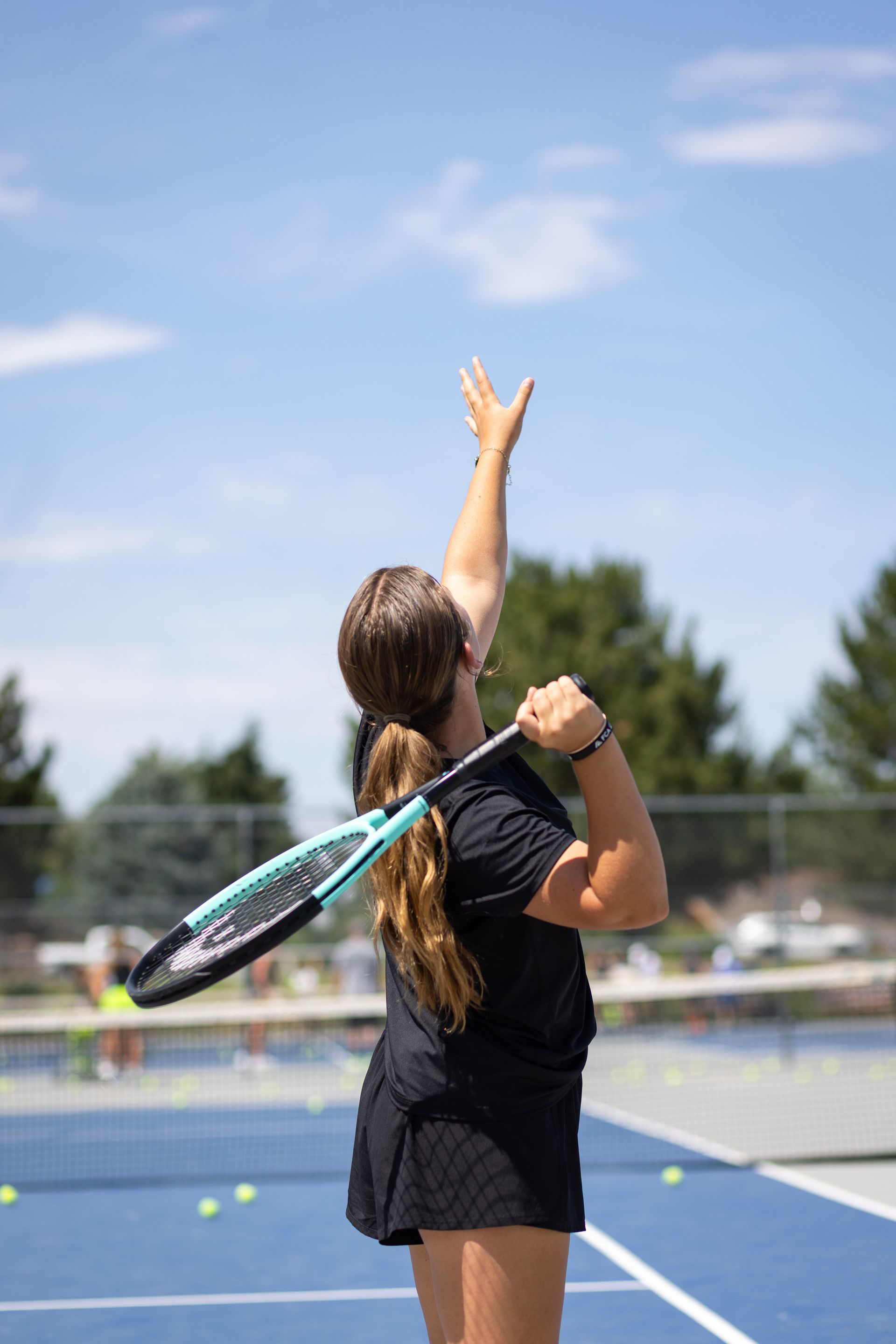 FCA Idaho Pacific Northwest Camp -Girl Playing Tennis