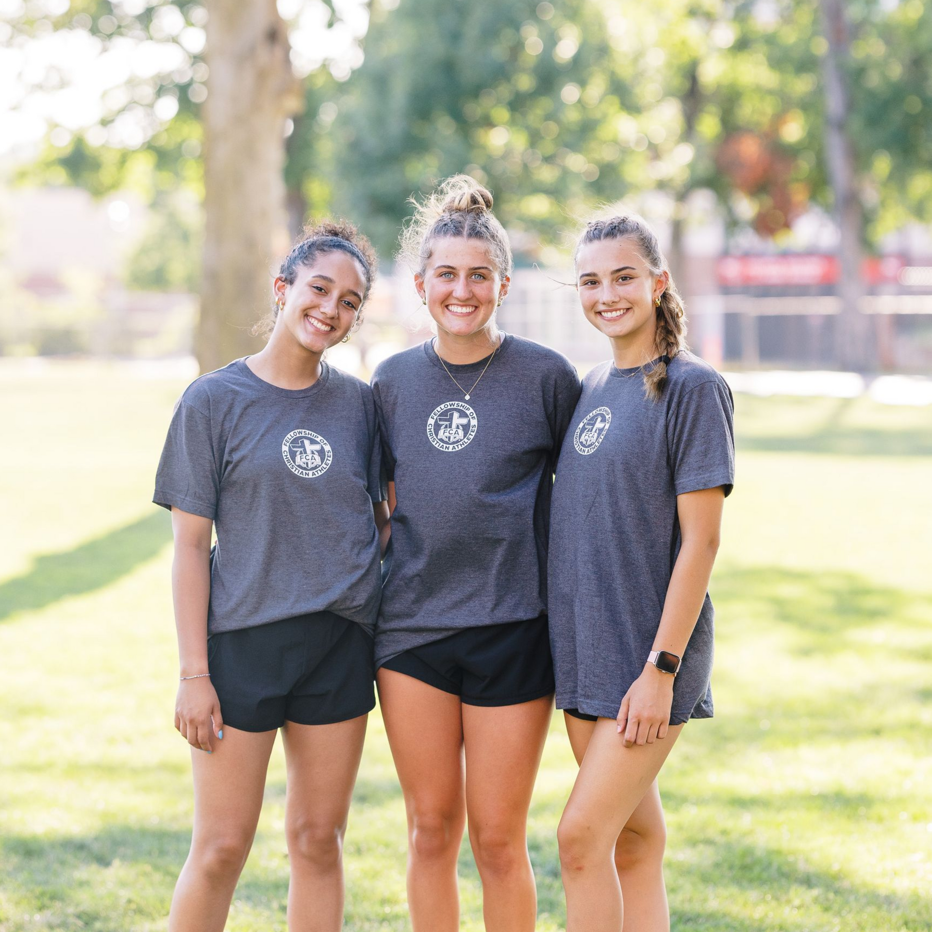 FCA Idaho Pacific Northwest Camp -Girls Smiling