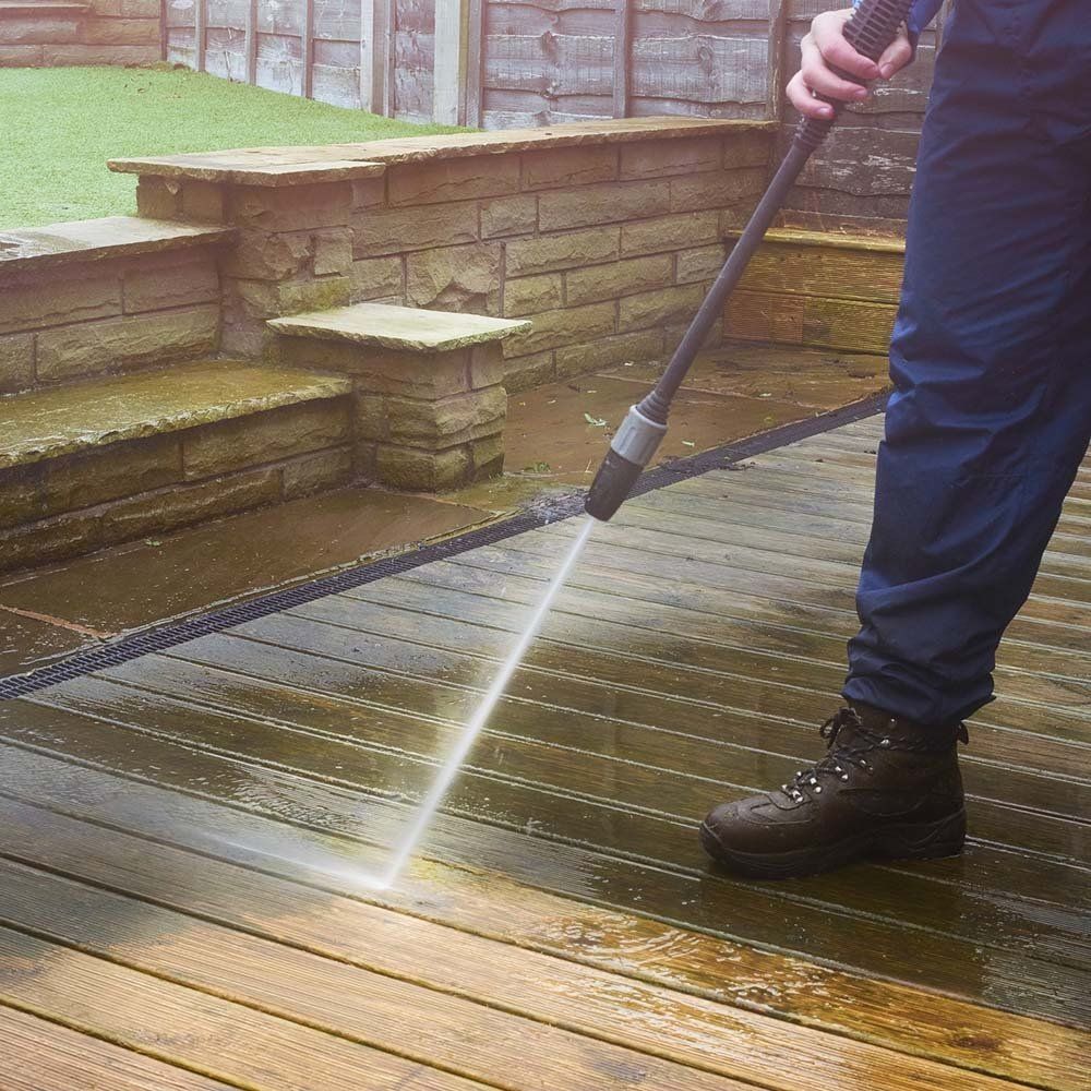 High Pressured Water Removing Dirt — Springfield, IL — Midwest Power/Soft Washing High Pressured Water Removing Dirt — Springfield, IL — Midwest Power/Soft Washing