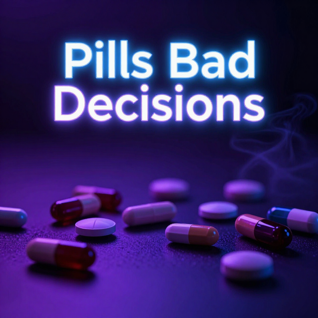 Pills and Bad Decisions album artwork