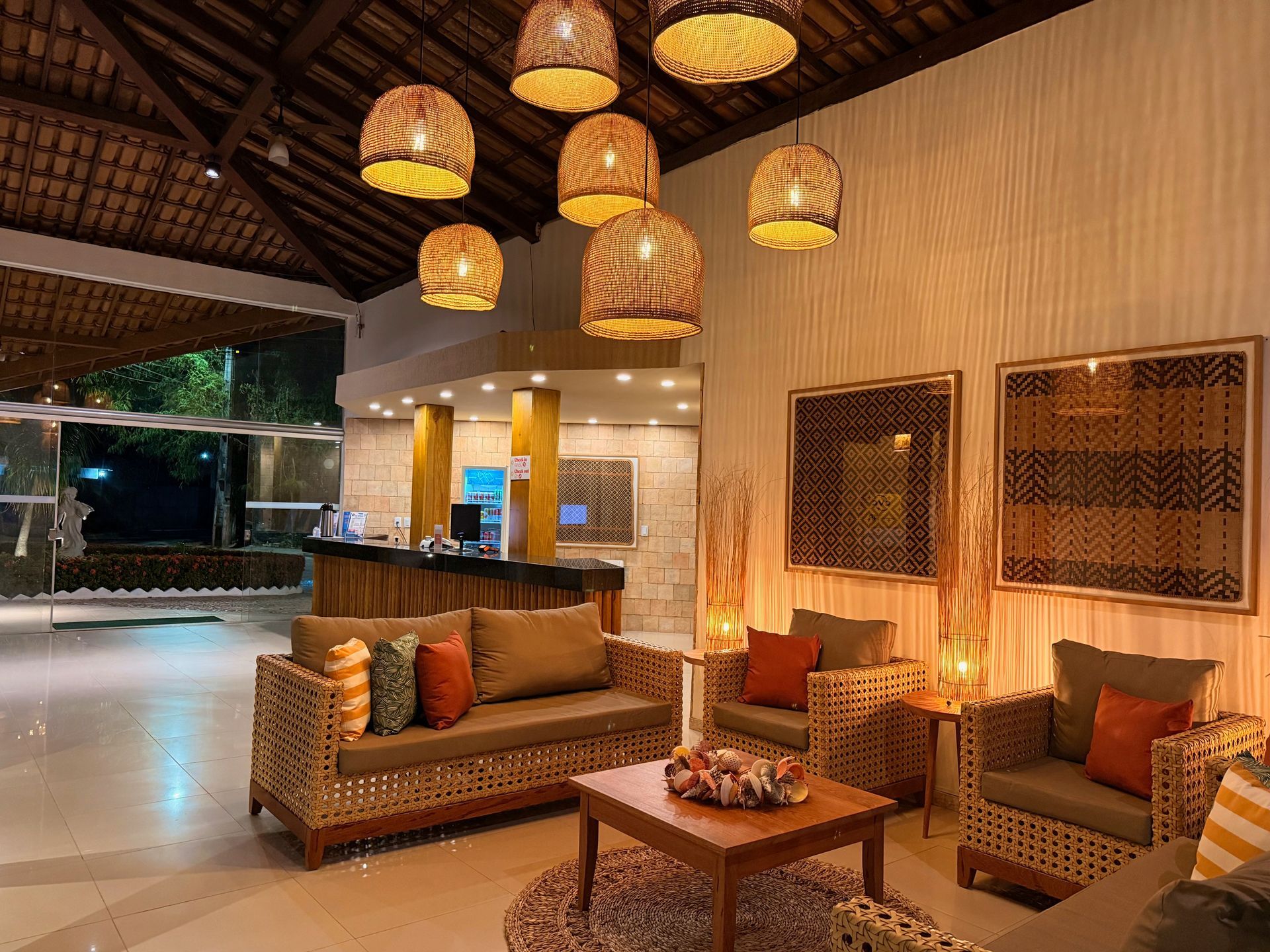 Aréa Comum Hotel Girassol 