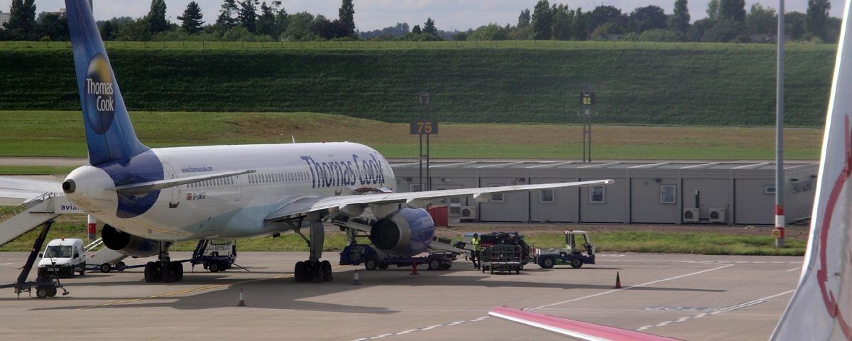 Airport noise bund at Birmingham Airport. Completed by CDTS.