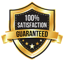 100% Satisfaction Guaranteed