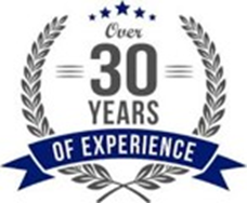 Over 30 Years of Experience