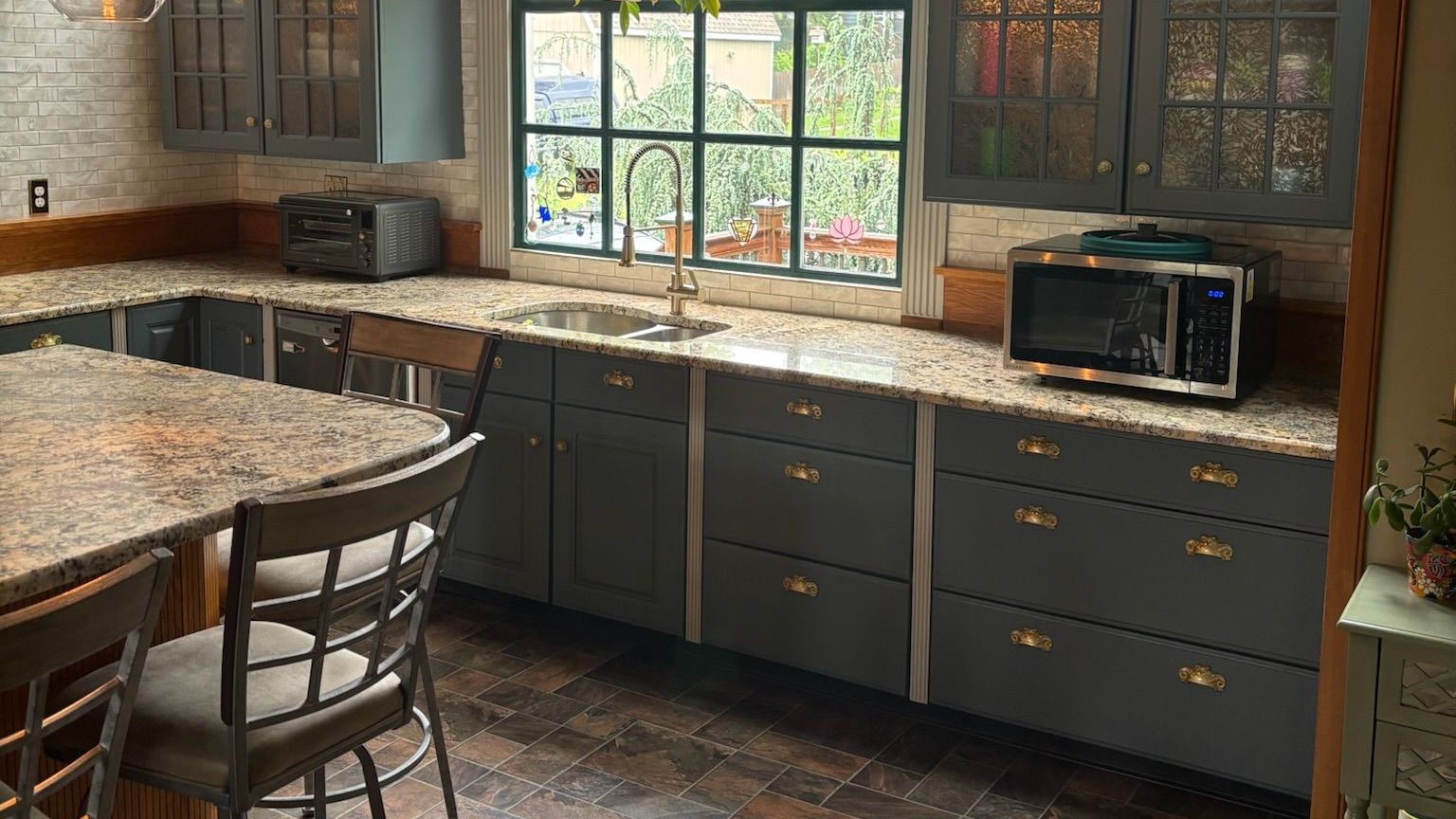 Kitchen cabinet painting in Lancaster, PA