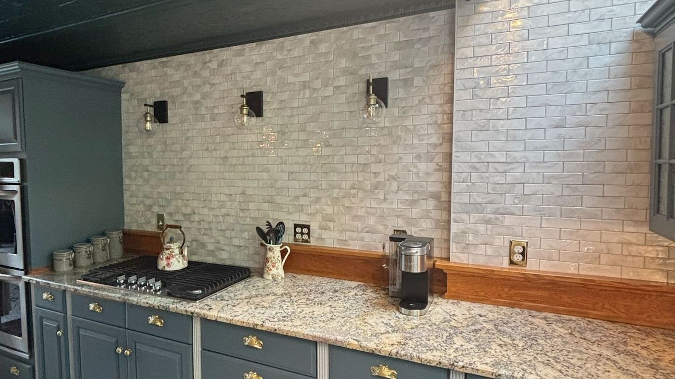 Tile Backsplash installation in East Earl, PA