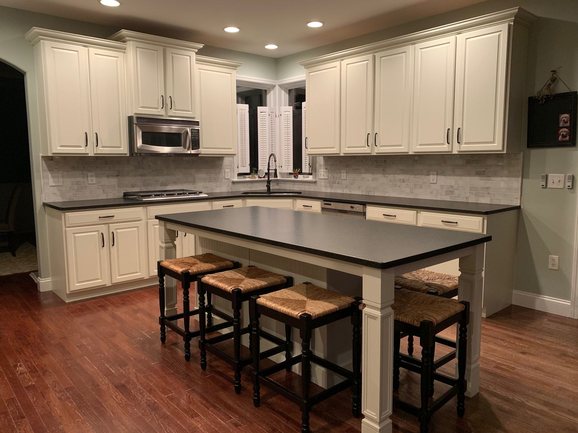 After kitchen cabinet painting in Harford, MD