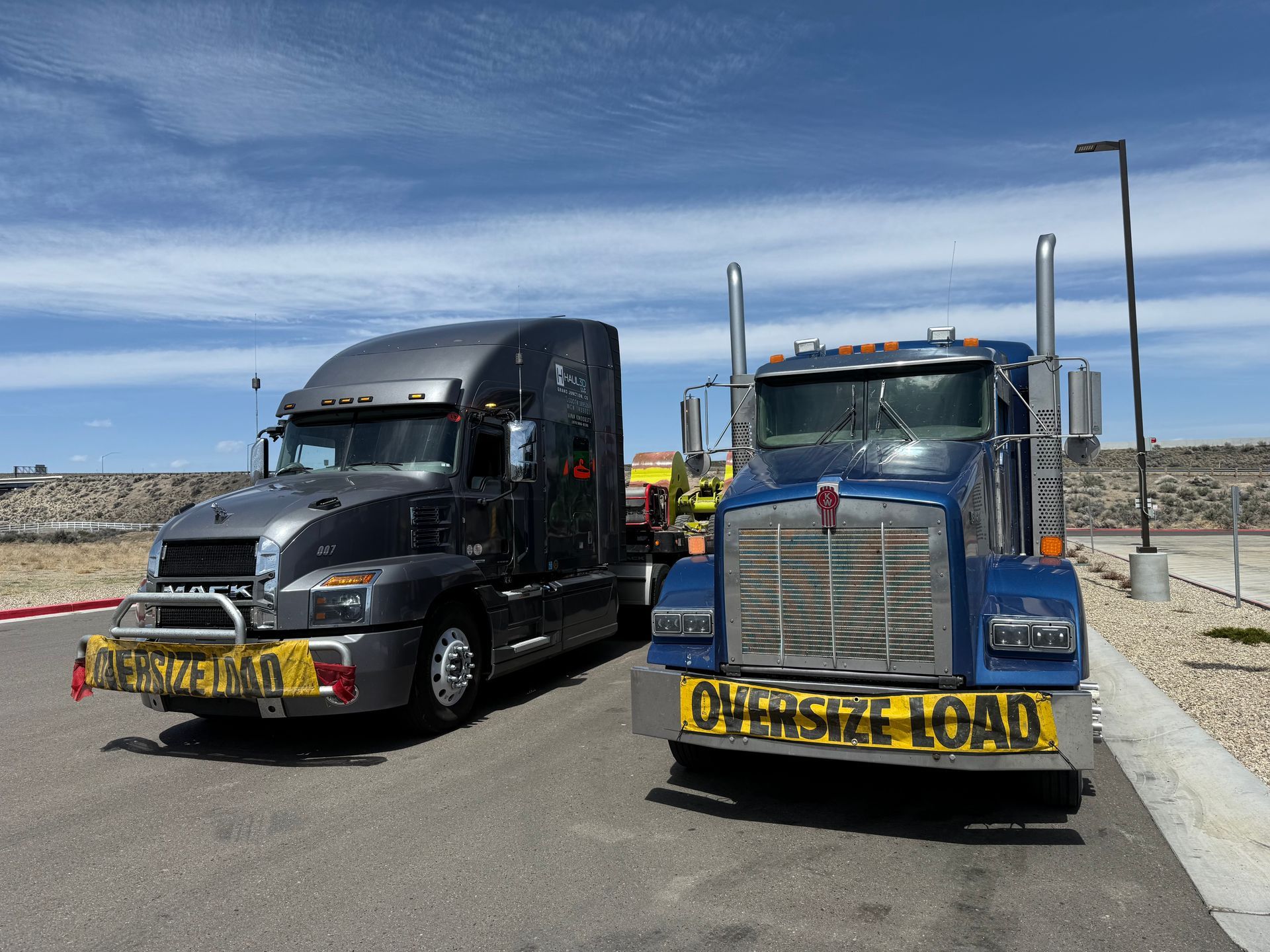 john deere equipment being hauled by haul3d