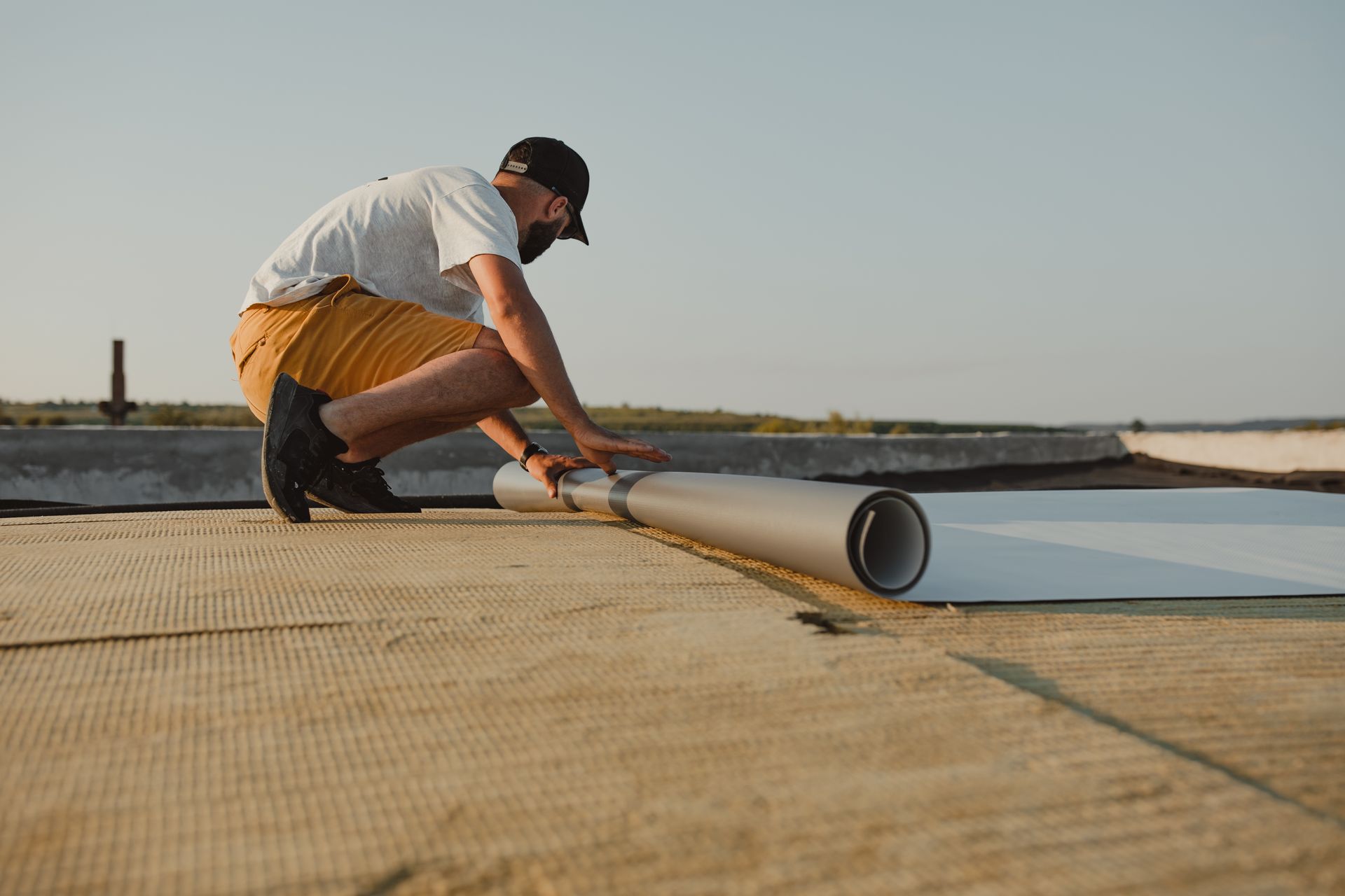 PVC roofing membrane