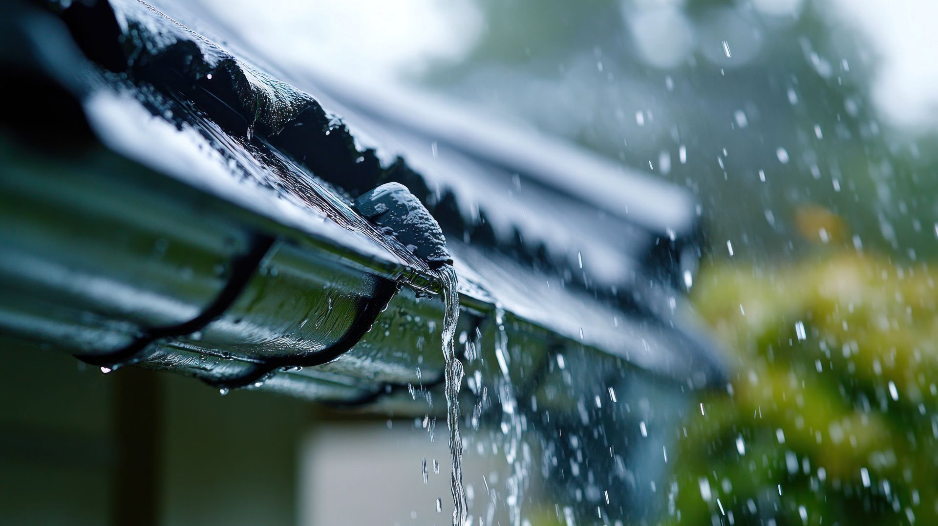 wind driven rain exposes roof leaks