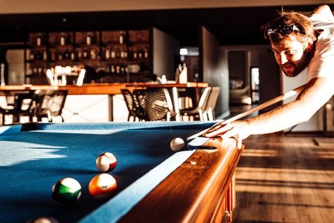 Cervantes Bar & Bistro pool and darts games for fun celebrations