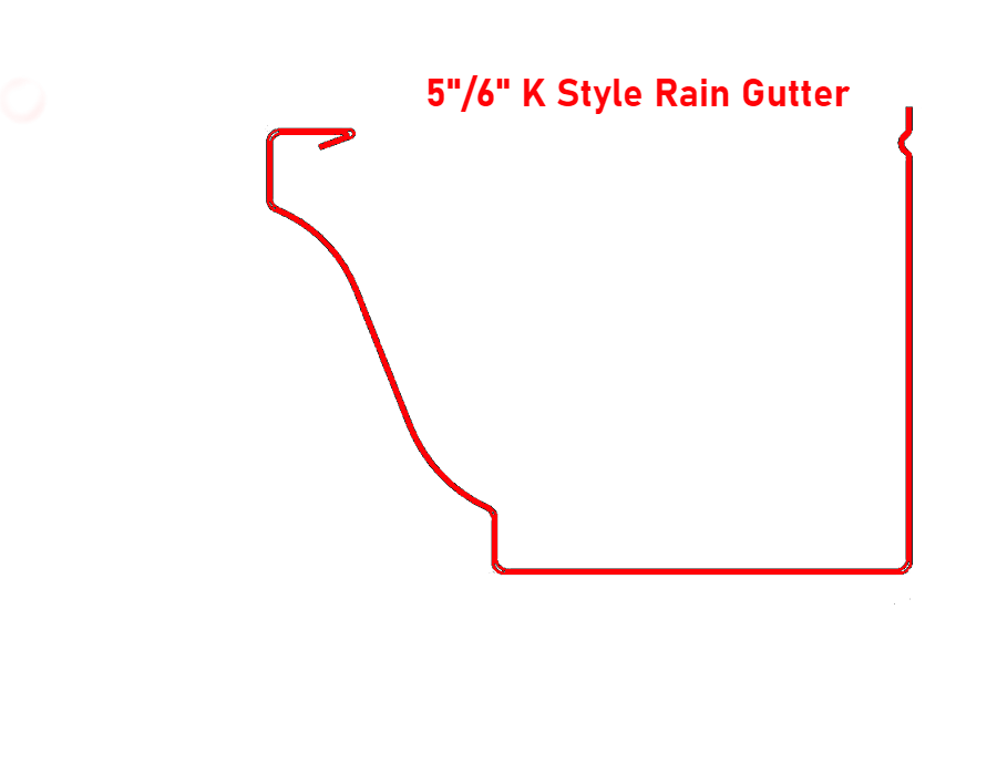 Rain Gutter Installation K-Style Gutter System