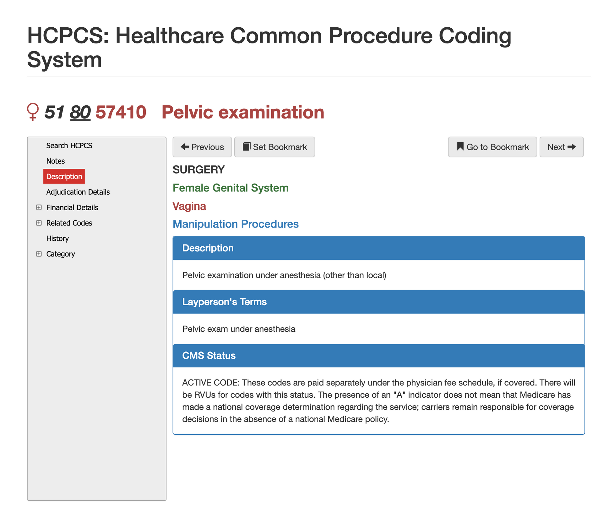 57410 cpt,cpt code 20220,20220 cpt description
