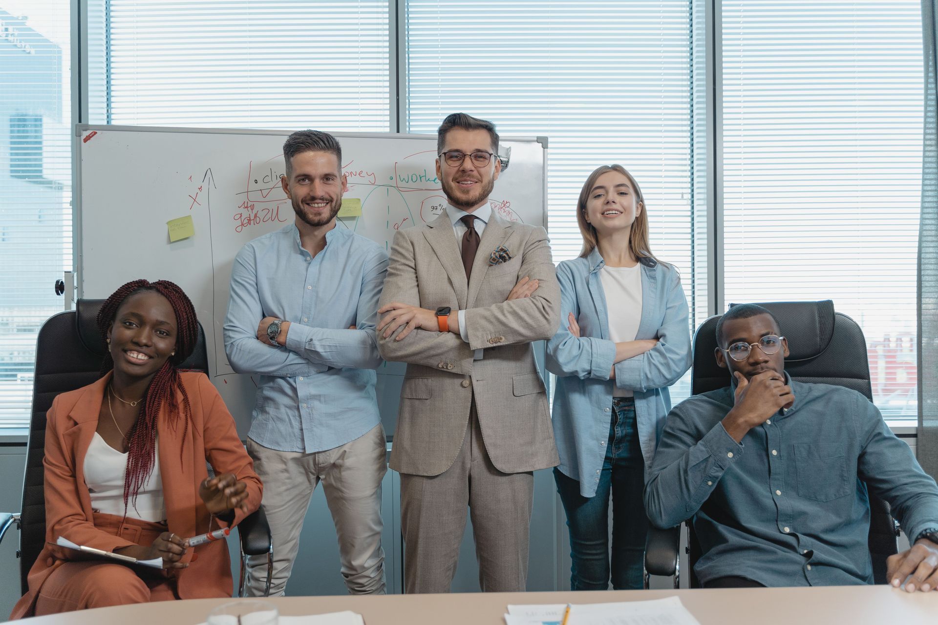 company team photo