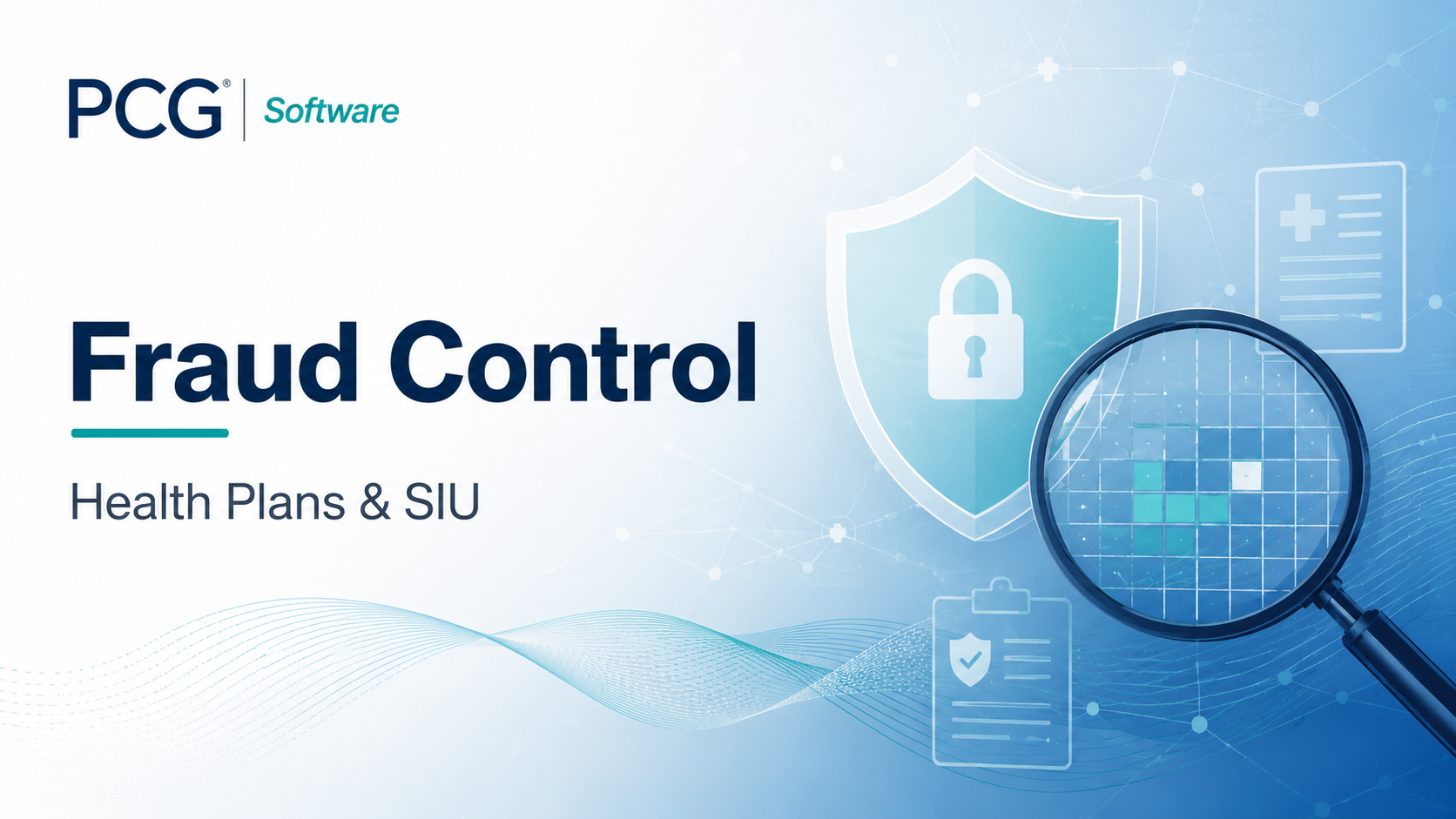 Healthcare Special Investigations UnitHealth plan fraud control,Claims analytics for fraud detection