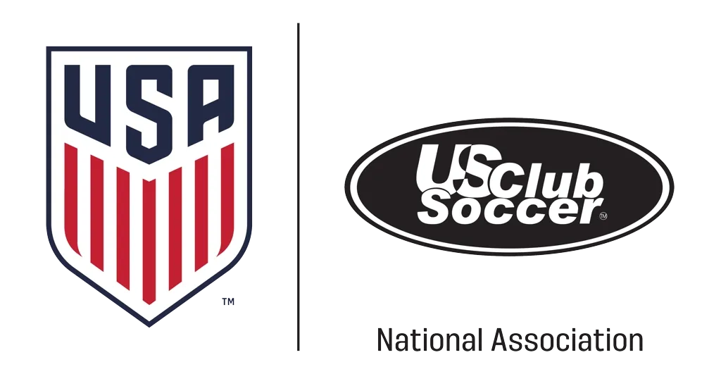 Logos for US Soccer and US Club Soccer.