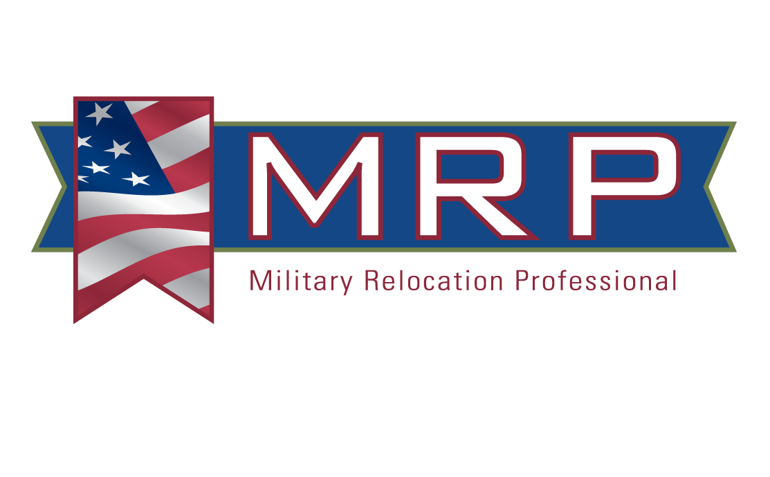 A logo for a company called mrp military relocation professional