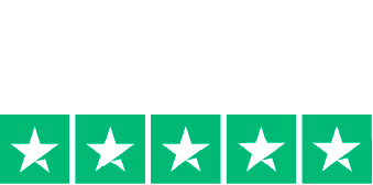 Five green squares with white stars, like a 5-star rating row