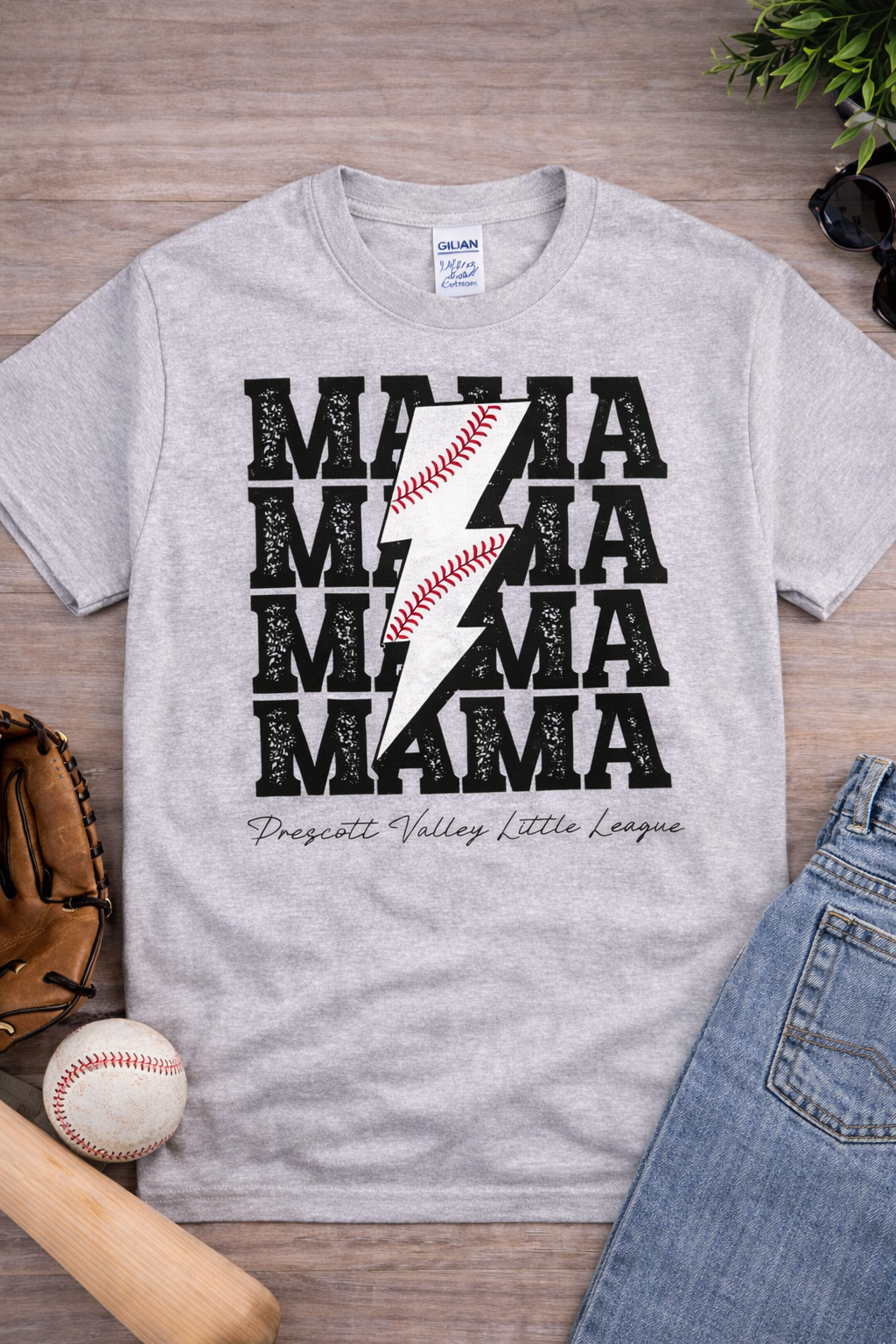 Mama Bolt Sand T-Shirt