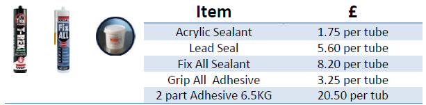 Sealants and Adhesives