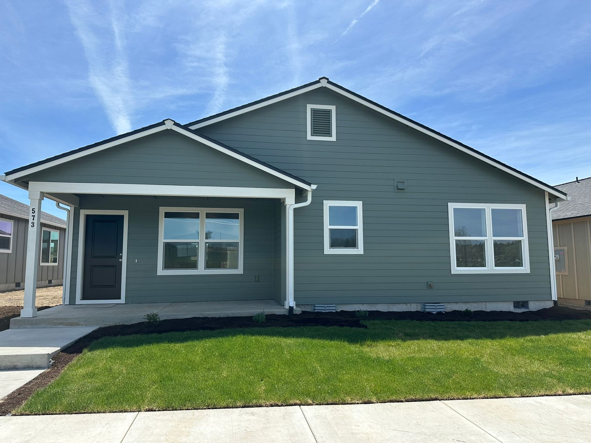 Front exterior of one story home