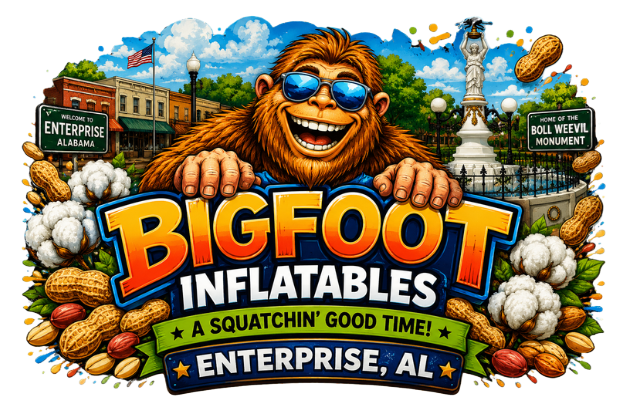 Bigfoot Inflatables water slide rental in Dothan Alabama