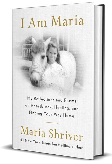 An image of the cover of Maria Shriver's book, I Am Maria