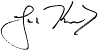 An image of Joe Kennedy III's handwritten signature