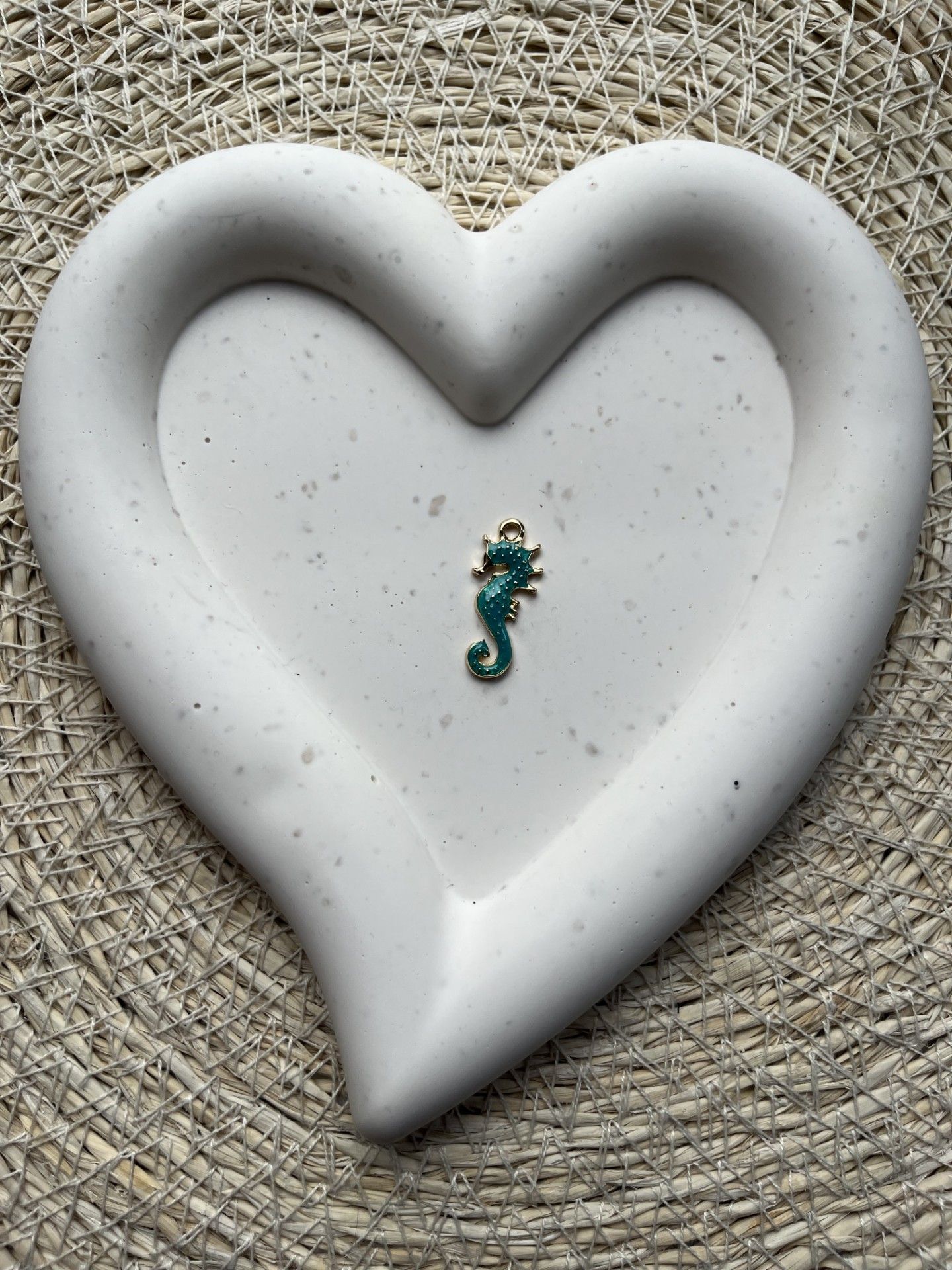 Bedel zeepaard turquoise