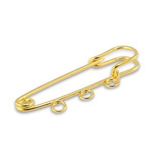 Gouden bedel speld 3 of 5 ogen