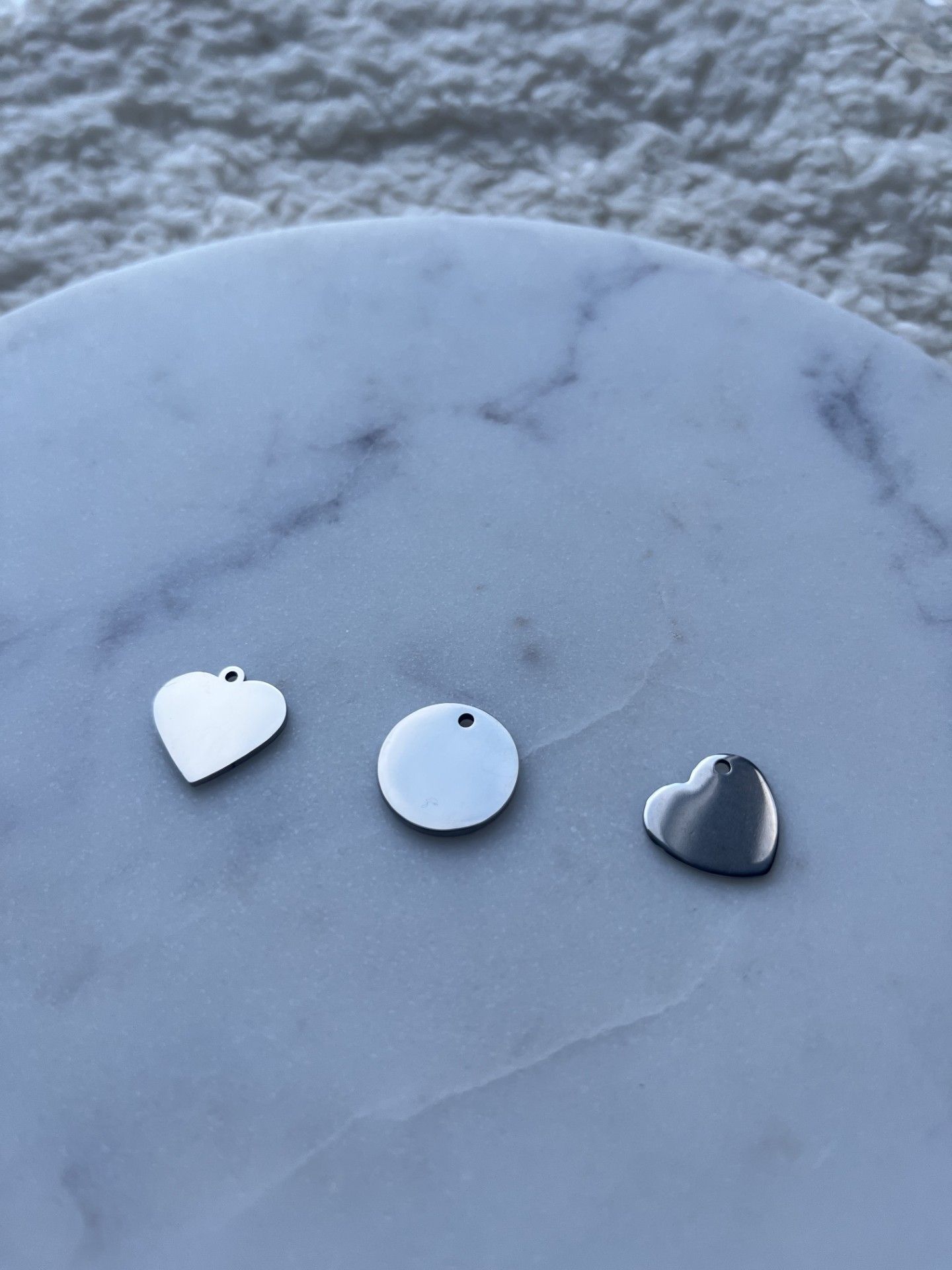 Gepersonaliseerde gegraveerde bedel zilver