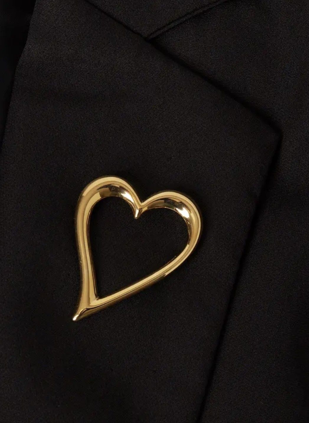 Broche hart groot