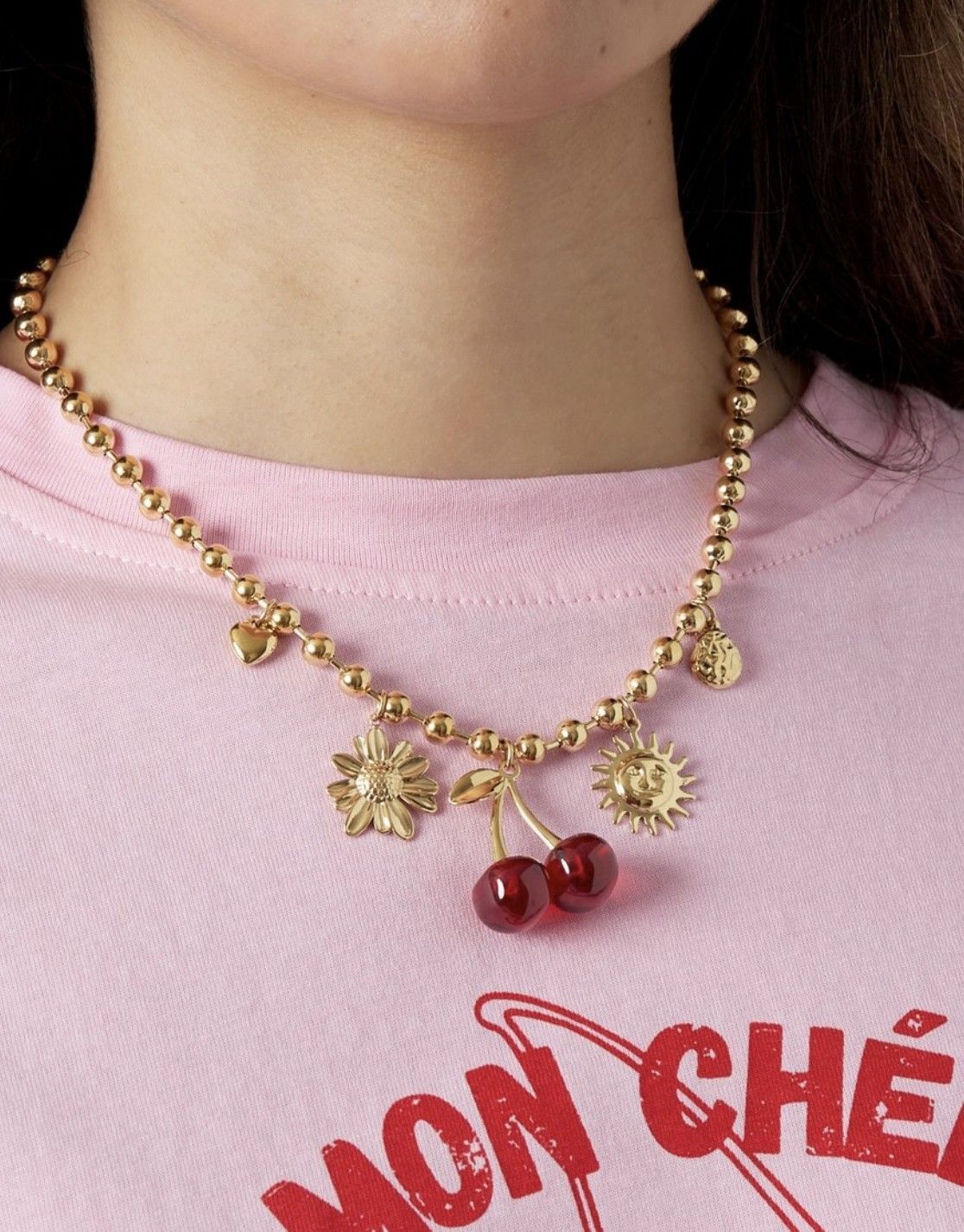 Ketting cherry bolletjes