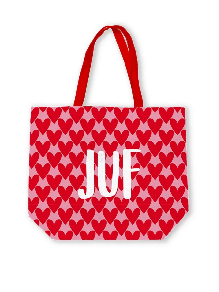 Tas juf hartjes